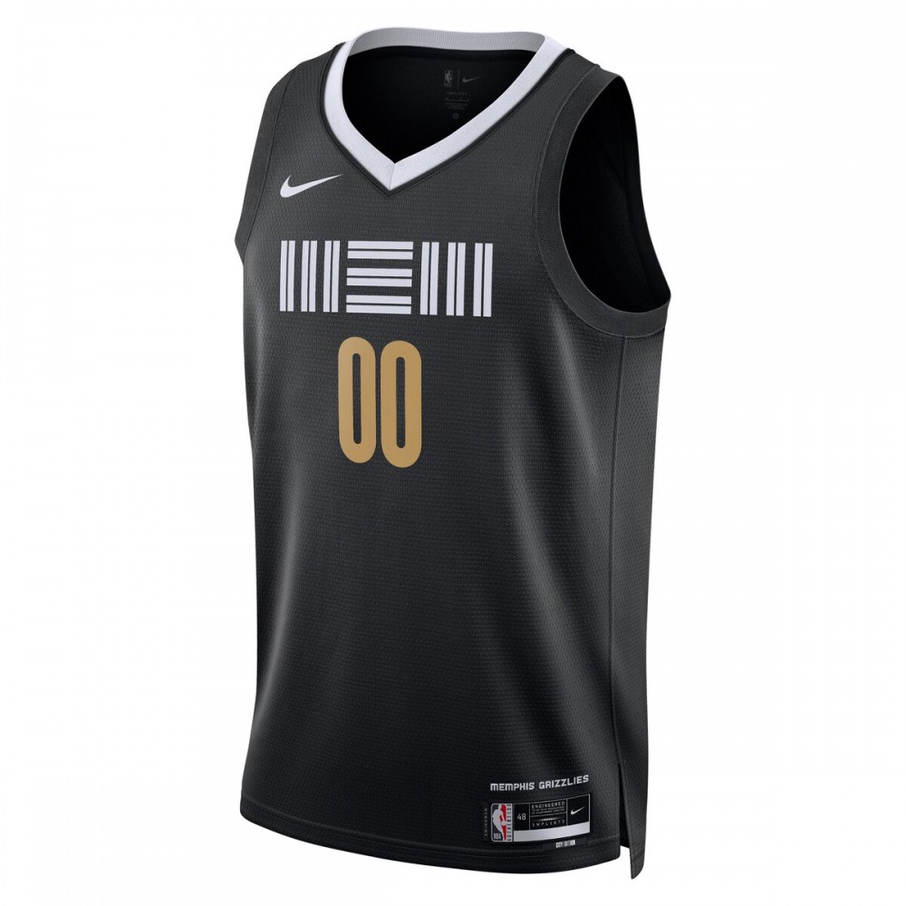 Memphis Grizzlies Unisex 2023/24 Custom Swingman Jersey - Black - City Edition-Pro Kit Vault | Brand New 26/27 Sports Jerseys